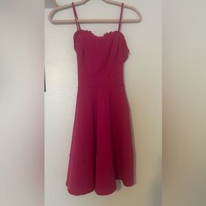 Crystal Doll Vibrant Pink Dress